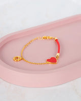 Make a Wish Gold Plated Bracelet