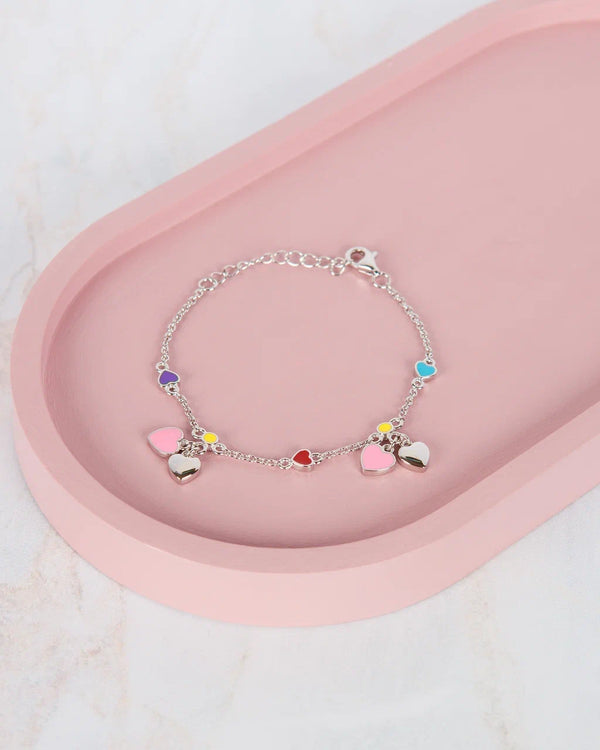 Follow Your Heart Pink Bracelet